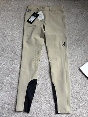 Equiline Show Breeches Beige Cornek Womens size 42 New With Tags $329